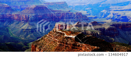 Cloudy Day At The Grand Canyon Arizona Cloudy Day At The Grand Canyon Arizona 134604917