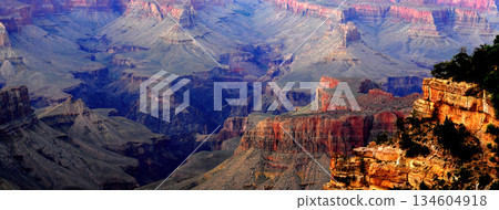 Cloudy Day At The Grand Canyon Arizona Cloudy Day At The Grand Canyon Arizona 134604918