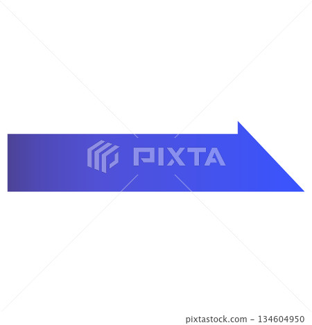 Simple upper half arrow with blue gradient Simple upper half arrow with blue gradient 134604950
