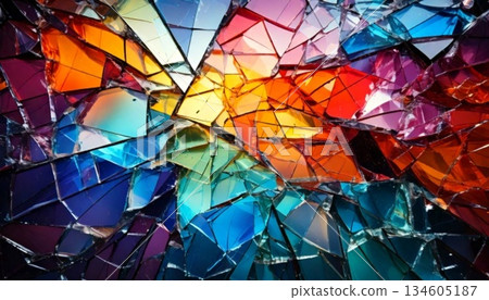 abstract background with glass 134605187