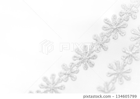 蕾絲花背景材料 134605799