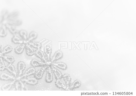 蕾絲花背景材料 134605804