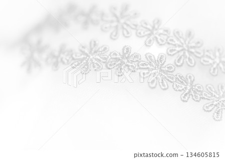 蕾絲花背景材料 134605815