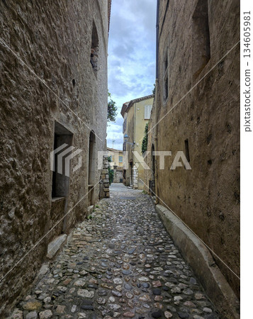 saint paul de vence Medieval village in provence france in xmas season saint paul de vence Medieval village in provence france in xmas season 134605981