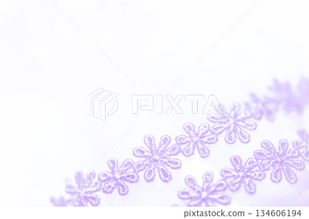 蕾絲花背景材料 134606194