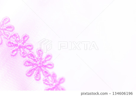 蕾絲花背景材料 134606196