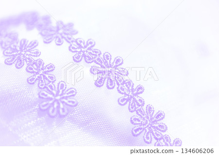 蕾絲花背景材料 134606206