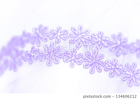 蕾絲花背景材料 134606212