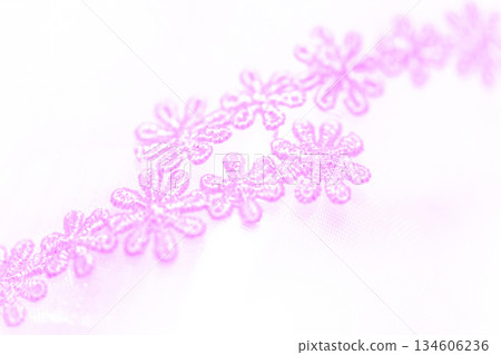 蕾絲花背景材料 134606236