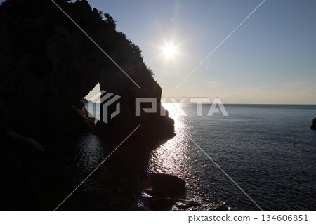 白崎海岸的伊達戈岩 / 日本百佳海灘之一 [和歌山縣由良町] 134606851