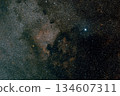 The North American Nebula and the Pelican Nebula in Cygnus 134607311