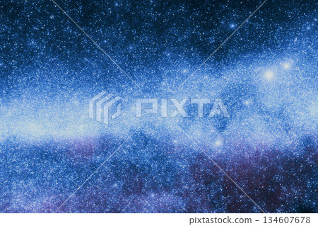 Beautiful starry sky wallpaper. Deep space with many stars and galaxies. Amazing Cosmos background 134607678