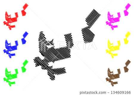 Taraclia District (Republic of Moldova, Administrative divisions of Moldova) map vector illustration, scribble sketch Taraclia map Taraclia District (Republic of Moldova, Administrative divisions of Moldova) map vector illustration, scribble sketch Taraclia map 134609166