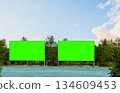 vintage billboard 134609453