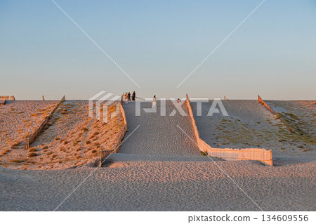 Scenery of Nakatajima Sand Dunes in Hamamatsu City (Shizuoka Prefecture) Scenery of Nakatajima Sand Dunes in Hamamatsu City (Shizuoka Prefecture) 134609556