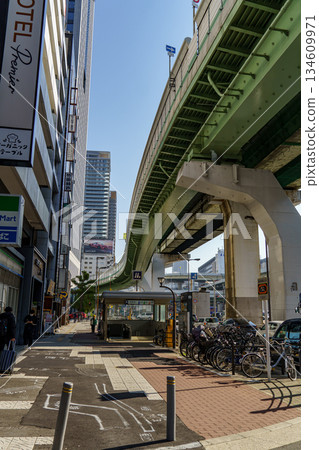 Osaka city in Japan Osaka city in Japan 134609971