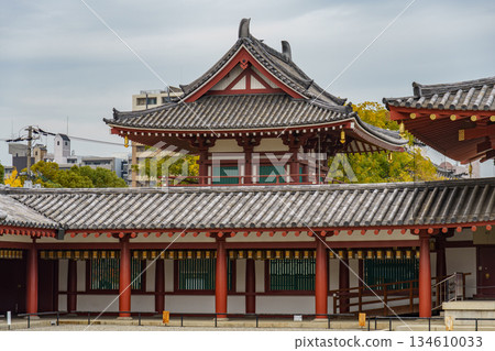 Osaka city in Japan 134610033