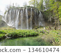 Waterfalls in Plitvice Lakes National Park, Croatia 134610474