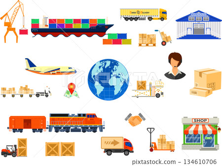 Delivery and Storage Banners Delivery and Storage Banners 134610706