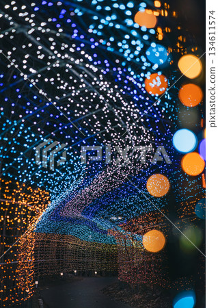 宮城縣柴田町璀璨的燈光 134611574
