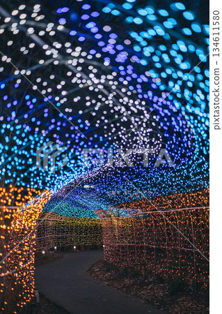 宮城縣柴田町璀璨的燈光 134611580