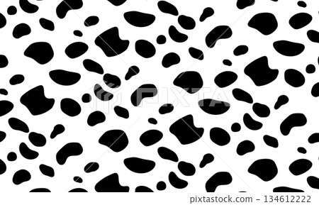 Smooth curves with mottled black spots Smooth curves with mottled black spots 134612222