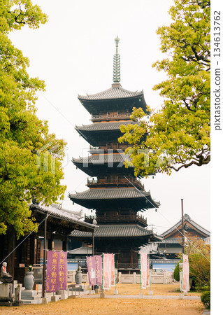 shikoku, JAPAN - may 2 2025 Motoyama Temple No. 70 in the Shikoku Pilgrimage shikoku, JAPAN - may 2 2025 Motoyama Temple No. 70 in the Shikoku Pilgrimage 134613762