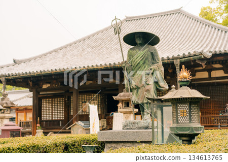 shikoku, JAPAN - may 2 2025 Motoyama Temple No. 70 in the Shikoku Pilgrimage 134613765