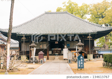 shikoku, JAPAN - may 2 2025 Motoyama Temple No. 70 in the Shikoku Pilgrimage 134613767