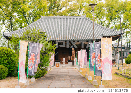 shikoku, JAPAN - may 2 2025 Motoyama Temple No. 70 in the Shikoku Pilgrimage shikoku, JAPAN - may 2 2025 Motoyama Temple No. 70 in the Shikoku Pilgrimage 134613776