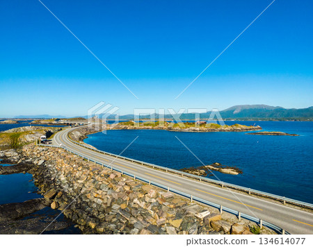 The Atlantic Road in Norway 134614077