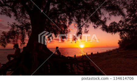 Saint Gilles beach, La Reunion island, france 134614706