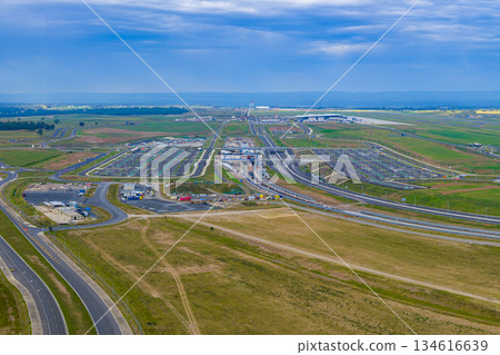 Aerial photograph of the Western Sydney Airport Business Park Aerial photograph of the Western Sydney Airport Business Park 134616639