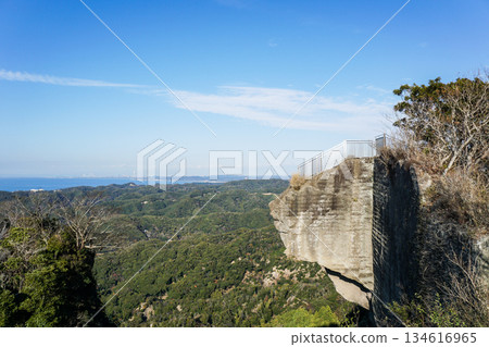 Mount Nokogiri on the Boso Peninsula in Chiba Prefecture 134616965