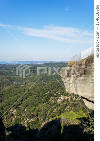 Mount Nokogiri on the Boso Peninsula in Chiba Prefecture 134616968