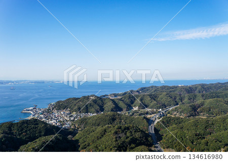 千葉縣房總半島上的鋸山 千葉縣房總半島上的鋸山 134616980