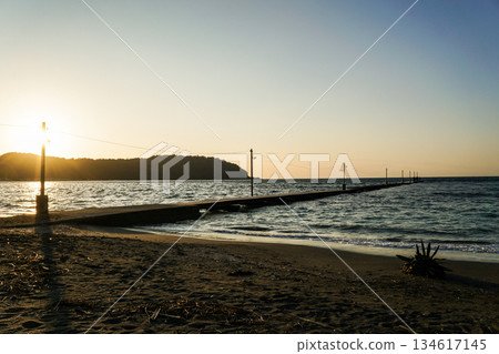 Okamoto Pier in Minamiboso, Chiba Prefecture Okamoto Pier in Minamiboso, Chiba Prefecture 134617145