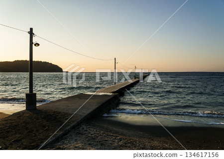 Okamoto Pier in Minamiboso, Chiba Prefecture 134617156