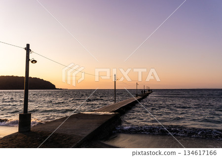 Okamoto Pier in Minamiboso, Chiba Prefecture 134617166