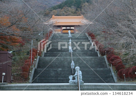 The huge Bukkosan Hosui-ji temple in Ikaho 134618234
