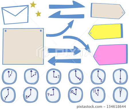 Colorful speech bubbles set Colorful speech bubbles set 134618644