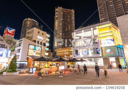 <Kanagawa Prefecture> Night view of Musashi-Kosugi Tower Apartments 134619208