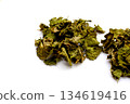 Dried gotu kola herb leaves 134619416