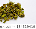 Dried gotu kola herb leaves 134619419