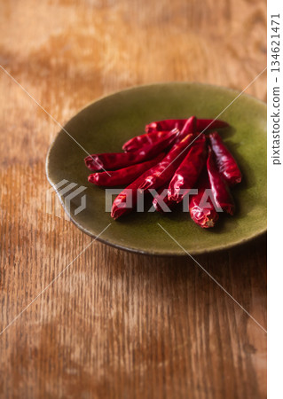 Red chili peppers and chili peppers Red chili peppers and chili peppers 134621471
