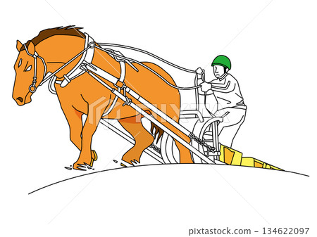 Banged horse race Banged horse race 134622097