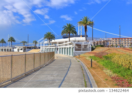 【兵庫縣】晴天的明石海峽大橋(三井奧特萊斯公園 Marine Pia 神戶店) 【兵庫縣】晴天的明石海峽大橋(三井奧特萊斯公園 Marine Pia 神戶店) 134622464