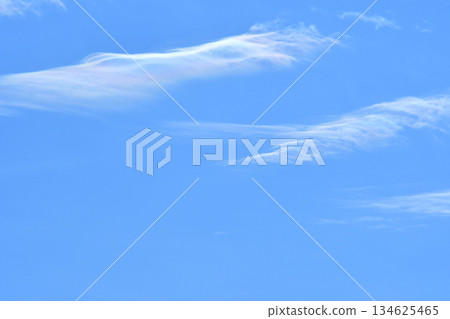 Dynamically flowing winter clouds in a free space (photo by fix) Dynamically flowing winter clouds in a free space (photo by fix) 134625465