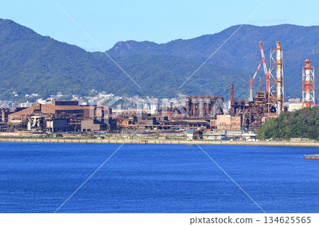 Faded former steel mill site (Kure City) Faded former steel mill site (Kure City) 134625565