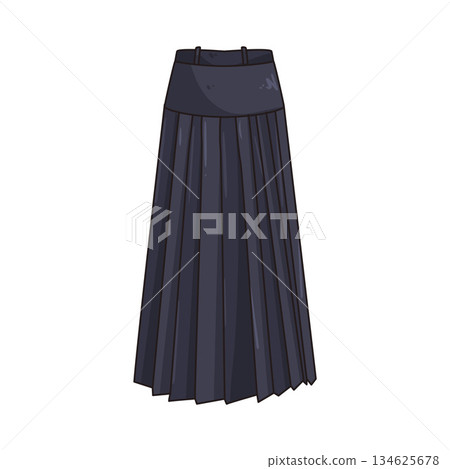 illustration of Maxi skirt illustration of Maxi skirt 134625678